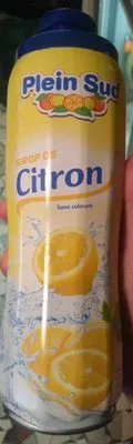 Sirop de citron Plein Sud 750 ml, code 20047030