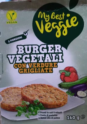 Burger vegetali My best veggie Myers best veggie 160 g, code 20047412