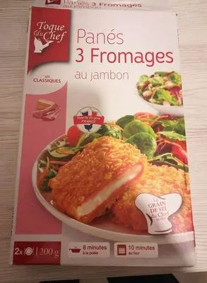 Panés 3 fromages au jambon Toque du Chef 200g, code 20056131