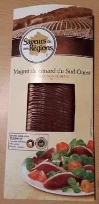 Magret de canard sud ouest fumé Saveurs de Nos Régions , code 20057565