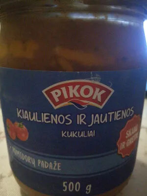 Kiaulienos ir jautienos kukuliai pomidorų padaže PIKOK 500 g, code 20062859