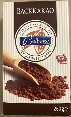 Cacao en poudre Belbake 250g, code 20068110