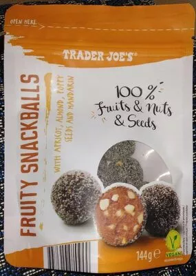 FRUITY SNACKBALLS Trader Joe's 144g, code 2009010013855