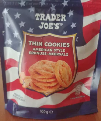 Thin cookies americana Styles schoko Trader Joe's 100 g, code 2009010016405