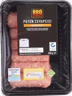 Puten Cevapcici, gewürzt BBQ 300 g, code 2009010067520