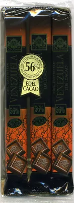 Edel-Zartbitter-Schokolade Venezuela 56% Kakao J.D. Gross 125 g (3 x 41,7 g), code 20095314