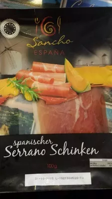 Spanischer Serrano Schinken Sancho España 100 g, code 20098797