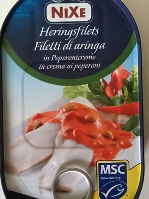 Zarte Heringsfilets In Paprika Creme Nixe 200g, code 20101701