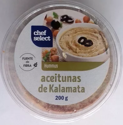 Hummus con aceitunas de Kalamata Chef Select 200 g, code 20107734