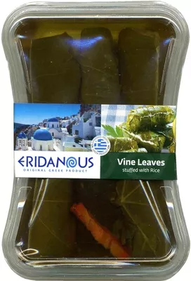 Vine leaves stuffed with rice Eridanous 250 g (net), 170 g (drained), code 20122379