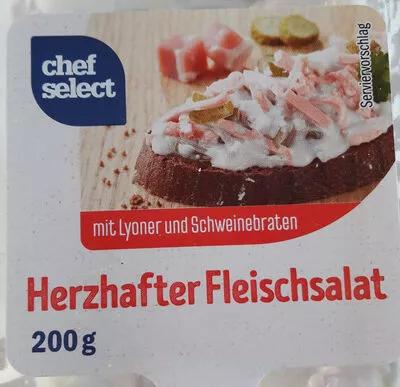 Herzhafter Fleischsalat Homann Feinkost 200 g, code 20139285