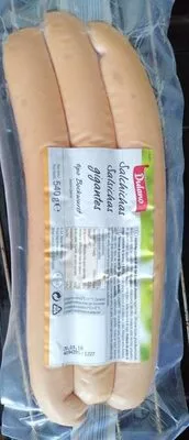 Salchichas gigantes tipo Bockwurst Dulano 540 g, code 20140540