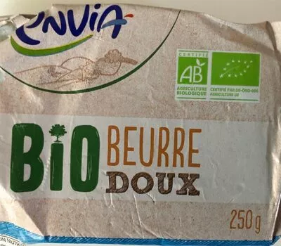 Beurre doux Bio Envia, Milbona 250 g, code 20144968