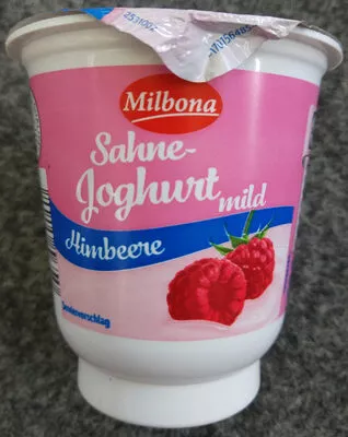 Milbona, Rasberry dessert Milbona 150 g, code 20155650