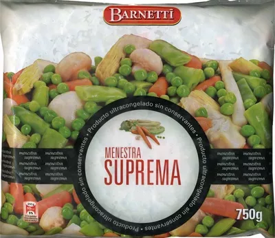 Menestra suprema congelada Barnetti 750 g, code 20164133