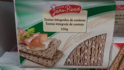 Tostadas integrales de centeno Maître Jean Pierre 250g, code 20171841