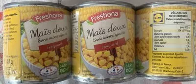 Mais doux en grains Freshona 140g, code 20187897