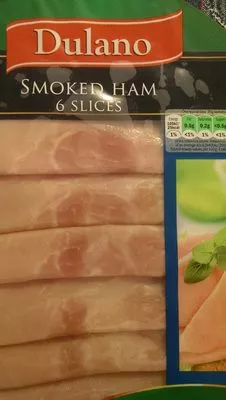 Smoked Ham Dulano, Lidl 150 g, code 20189341