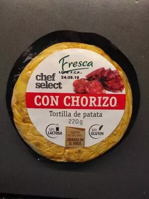 Tortilla de patata con chorizo Chef Select 220 g, code 20189761