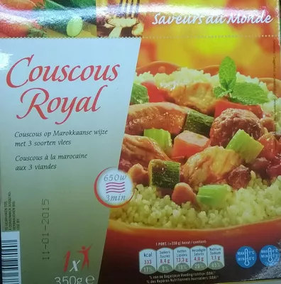 Couscous royal Saveurs du monde 350 g, code 20191368