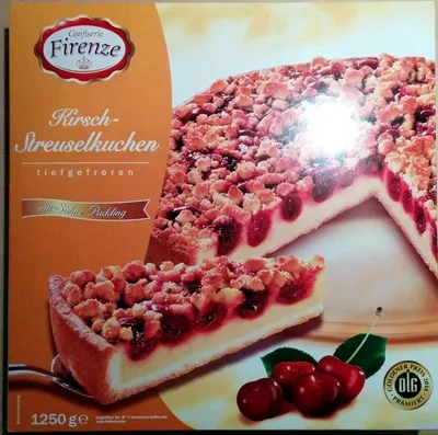 Crumble tart Firenze 1250g, code 20193461