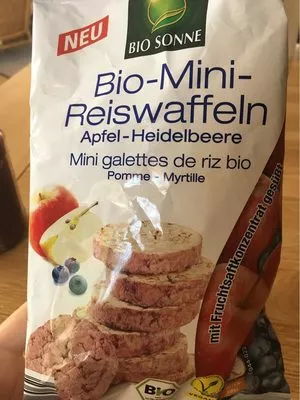 Mini-reiswaffeln Bio sonne , code 20206062