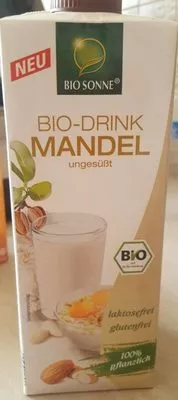 Boisson bio aux amandes  , code 20214500