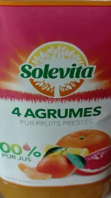 Jus 4 agrumes Solevita 1 L, code 20221478