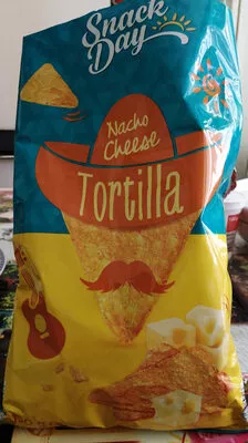 Tortilla Nacho Cheese Snack Day, Lidl,  Nova 150 g, code 20236946