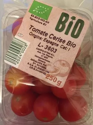 Tomates Cherry  Bio Biotrend 250 g, code 20240028