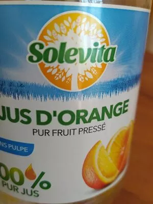 Jus d'orange Solevita 1 L, code 20245900