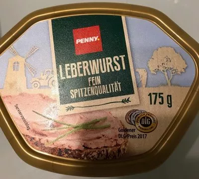 Leberwurst fein spitzenqualitat Penny 175g, code 20276157