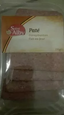 Pâté cuit au four Saint Alby , code 20280000