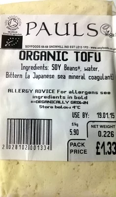 Pauls - Organic Tofu Pauls 226 g, code 2028102001334