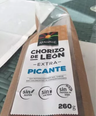 Chorizo de León extra picante Realvalle , code 20286866