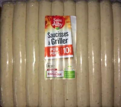 10 Saucisses à Griller Saint-Alby, Lidl 1 kg e, code 20290016