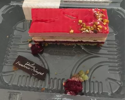 Délice framboise nougat Auchan , code 2030506425722