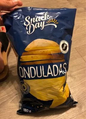 Patatas onduladas Snack Day 180 g, code 20330118