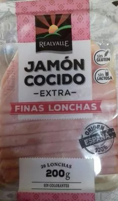 Jamon cocido extra Realvalle , code 20359140