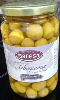 Aceitunas arbequinas Baresa 345 g (neto), 200 g (escurrido), 370 ml, code 20379827