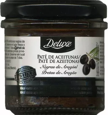 Paté de aceitunas negras de Aragón Deluxe 135g, code 20380229