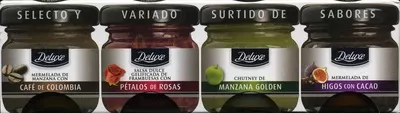 Mermeladas surtidas "Deluxe" Deluxe 172 g (4 x 43 g), code 20383817