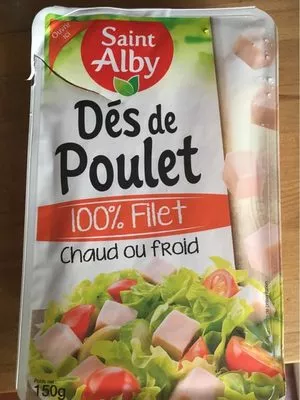 Dés de poulet Saint Alby, Dulano 150 g, code 20400590