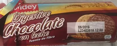 Galletas digestive con chocolate con leche Sondey 300 g, code 20430818