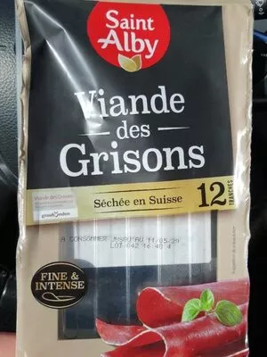 Viande des Grisons Saint alby 80 g, code 20443917