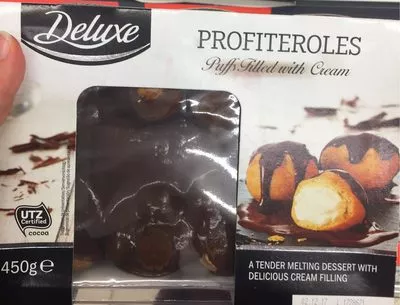 Profiteroles Deluxe, Lidl 450 g e, code 20444112