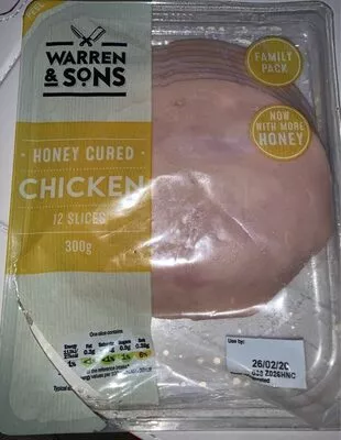 Honey cured chicken Warren & Sons , code 20449773