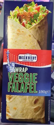 Wrap Veggie Falafel légumes McEnnedy 190 g, code 20455026