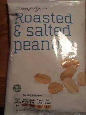 Roasted & Salted Peanuts Simply 200 G, code 20462130