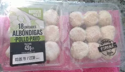 Albóndigas pollo y pavo lidl , code 20477455